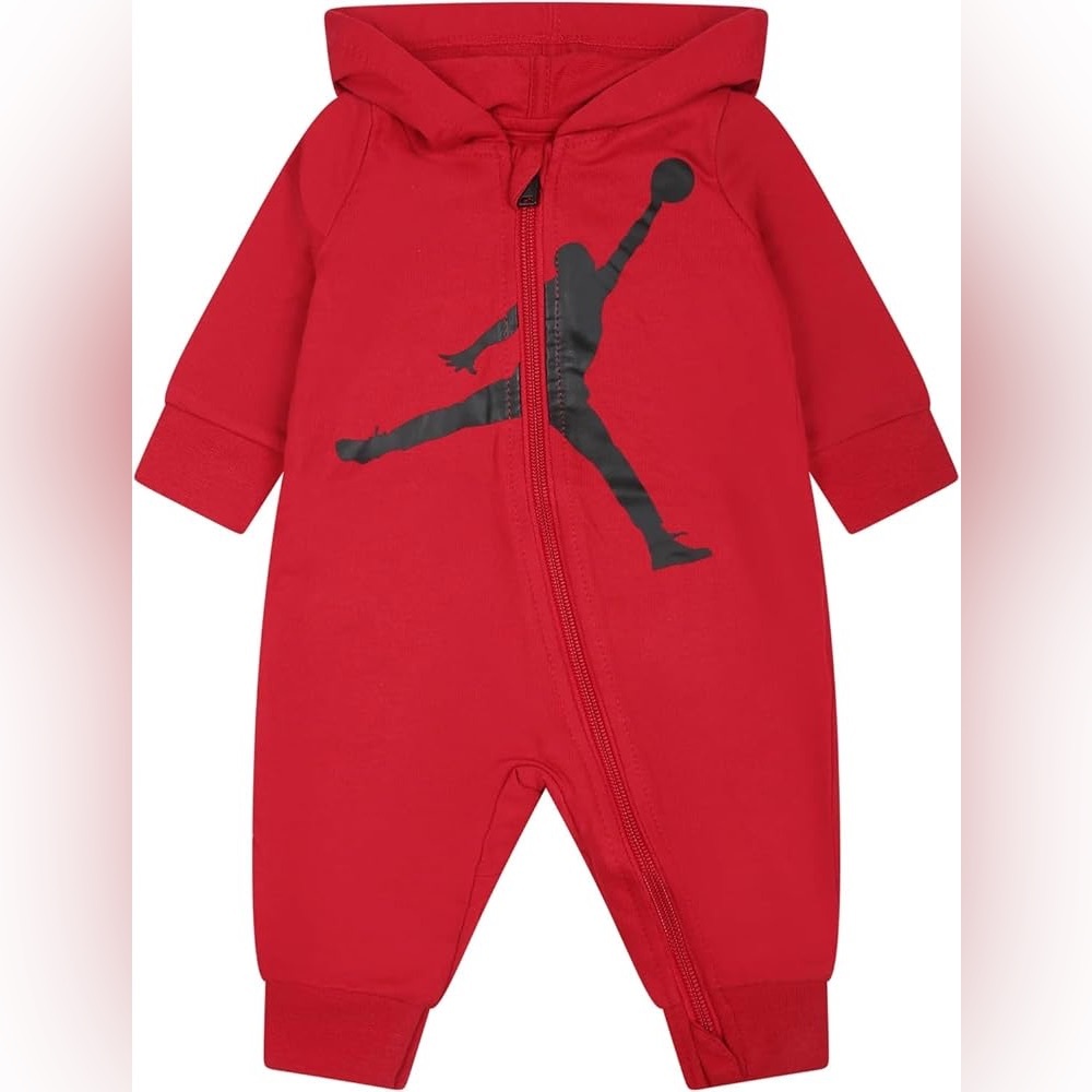 Jordan Baby Boys Full-Zip Coverall- 3M